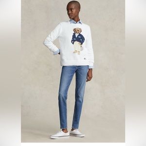 NWT Polo bear cotton blend sweater NWT